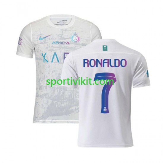 Al-Nassr Ronaldo 7 Uomo Maglia Terza 2023-2024 Manica Corta