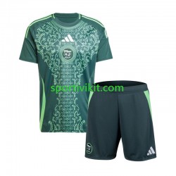 Completo da calcio Bambini Algeria Maglia Seconda 2024-2025 Manica Corta