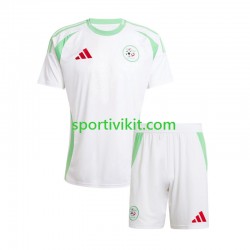 Completo da calcio Bambini Algeria Maglia Prima 2024-2025 Manica Corta