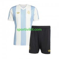 Completo da calcio Bambini Argentina 50 Anniversary Maglia Prima Manica Corta