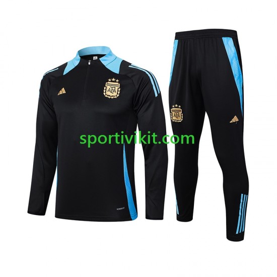 Argentina Nero Completo da allenamento 2024 Argentina Nero Completo da allenamento 2024