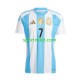 Argentina De Paul 7 Copa America Uomo Maglia Prima 2024 Manica Corta