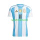 Argentina Di Maria 11 Copa America Uomo Maglia Prima 2024 Manica Corta