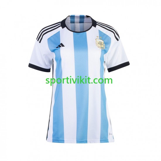 Argentina Donna Maglia Prima Coppa del Mondo 2022 Manica Corta
