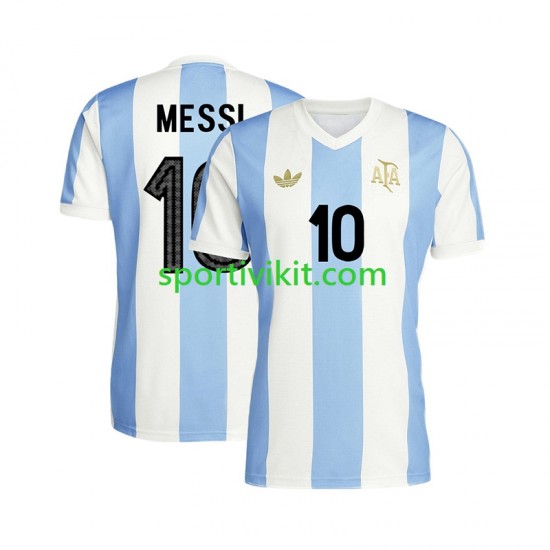 Argentina Lionel Messi 10 50 Anniversary Uomo Maglia Prima Manica Corta Argentina Lionel Messi 10 50 Anniversary Uomo Maglia Prima Manica Corta