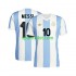 Argentina Lionel Messi 10 50 Anniversary Uomo Maglia Prima Manica Corta