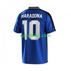Completo da calcio Bambini Argentina MARADONA 10 Retro 1994 Maglia Seconda Manica Corta