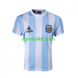 Argentina Retro 1986 Uomo Maglia Prima Manica Corta