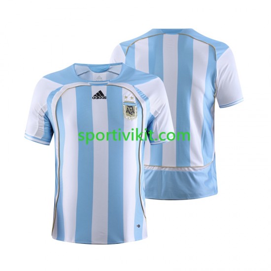 Argentina Retro 2006 Uomo Maglia Prima Manica Corta Argentina Retro 2006 Uomo Maglia Prima Manica Corta