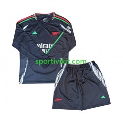 Completo da calcio Bambini Arsenal Maglia Seconda 2024-2025 Manica Lunga