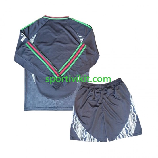 Completo da calcio Bambini Arsenal Maglia Seconda 2024-2025 Manica Lunga