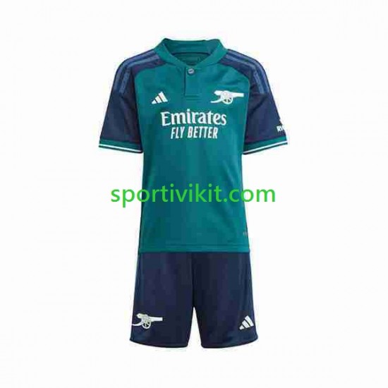 Completo da calcio Bambini Arsenal Maglia Terza 2023-2024 Manica Corta Completo da calcio Bambini Arsenal Maglia Terza 2023-2024 Manica Corta