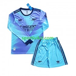 Completo da calcio Bambini Arsenal Maglia Terza 2024-2025 Manica Lunga