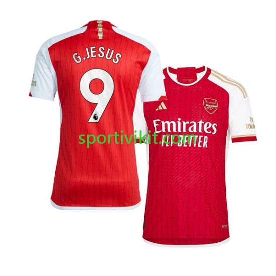 Arsenal Gabriel Jesus 9 Uomo Maglia Prima 2023-2024 Manica Corta