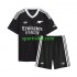 Completo da calcio Bambini Arsenal Portiere Maglia Quarto 2024-2025 Manica Corta