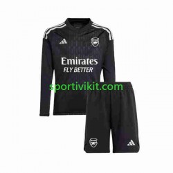 Completo da calcio Bambini Arsenal Portiere Maglia Prima 2023-2024 Manica Lunga