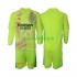 Completo da calcio Bambini Arsenal Portiere Maglia Prima 2024-2025 Manica Lunga