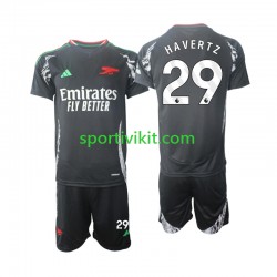 Completo da calcio Bambini Arsenal Havertz 29 Maglia Seconda 2024-2025 Manica Corta