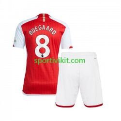 Completo da calcio Bambini Arsenal Martin Odegaard 8 Maglia Prima 2023-2024 Manica Corta