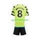 Completo da calcio Bambini Arsenal Odegaard 8 Maglia Seconda 2023-2024 Manica Corta
