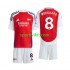 Completo da calcio Bambini Arsenal Odegaard 8 Maglia Prima 2024-2025 Manica Corta