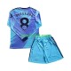Completo da calcio Bambini Arsenal Odegaard 8 Maglia Terza 2024-2025 Manica Lunga