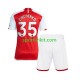 Completo da calcio Bambini Arsenal Oleksandr Zinchenko 35 Maglia Prima 2023-2024 Manica Corta