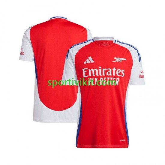 Arsenal Rosso Uomo Maglia Prima 2024-2025 Manica Corta Arsenal Rosso Uomo Maglia Prima 2024-2025 Manica Corta