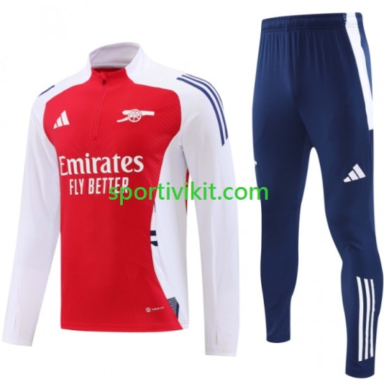Arsenal Rosso Completo da allenamento 2024-2025