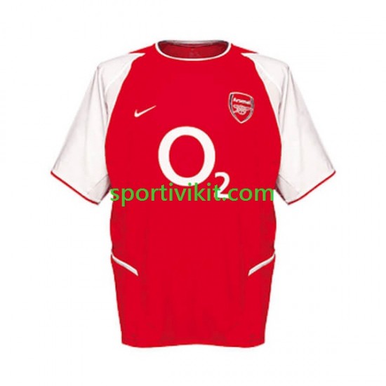 Arsenal Retro 2002 Uomo Maglia Prima Manica Corta Arsenal Retro 2002 Uomo Maglia Prima Manica Corta