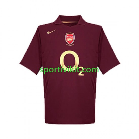 Arsenal Retro 2005 Uomo Maglia Prima Manica Corta