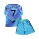 Completo da calcio Bambini Arsenal Saka 7 Maglia Terza 2024-2025 Manica Lunga Completo da calcio Bambini Arsenal Saka 7 Maglia Terza 2024-2025 Manica Lunga