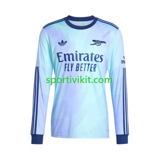 Arsenal Uomo Maglia Terza 2024-2025 Manica Lunga