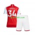 Completo da calcio Bambini Arsenal Xhaka 34 Maglia Prima 2023-2024 Manica Corta