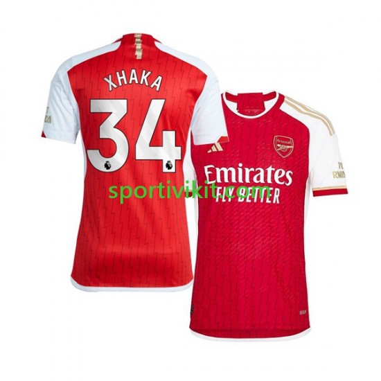 Arsenal Xhaka 34 Uomo Maglia Prima 2023-2024 Manica Corta Arsenal Xhaka 34 Uomo Maglia Prima 2023-2024 Manica Corta