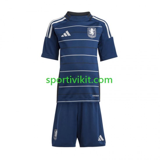 Completo da calcio Bambini Aston Villa Maglia Terza 2024-2025 Manica Corta