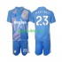Completo da calcio Bambini Aston Villa Portiere Emiliano Martinez 23 Maglia Terza 2024-2025 Manica Corta