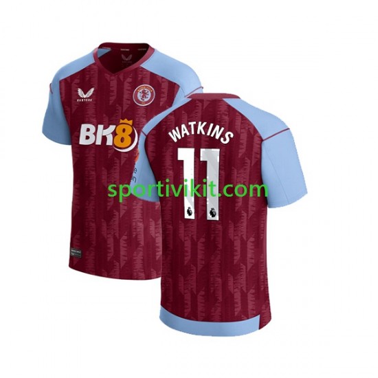 Aston Villa Ollie Watkins 11 Uomo Maglia Prima 2023-2024 Manica Corta Aston Villa Ollie Watkins 11 Uomo Maglia Prima 2023-2024 Manica Corta