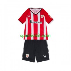Completo da calcio Bambini Athletic Bilbao Maglia Prima 2023-2024 Manica Corta