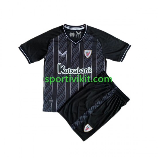 Completo da calcio Bambini Athletic Bilbao Portiere Maglia Prima 2023-2024 Manica Corta Completo da calcio Bambini Athletic Bilbao Portiere Maglia Prima 2023-2024 Manica Corta