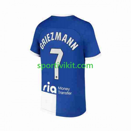 Atlético Madrid 2 Antoine Griezmann 7 Uomo Maglia Seconda 2023-2024 Manica Corta Atlético Madrid 2 Antoine Griezmann 7 Uomo Maglia Seconda 2023-2024 Manica Corta