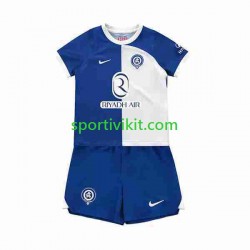 Completo da calcio Bambini Atlético Madrid 2 Maglia Seconda 2023-2024 Manica Corta