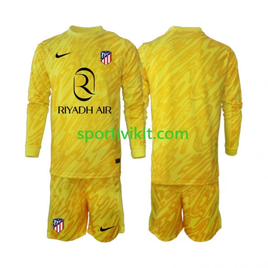 Completo da calcio Bambini Atlético Madrid Portiere Maglia Terza 2024-2025 Manica Lunga Completo da calcio Bambini Atlético Madrid Portiere Maglia Terza 2024-2025 Manica Lunga