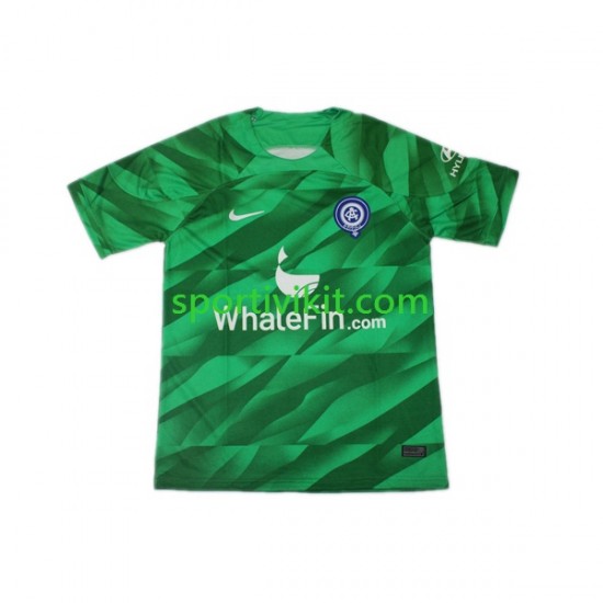 Completo da calcio Bambini Atlético Madrid Portiere Jan Oblak 13 Maglia Seconda 2023-2024 Manica Corta