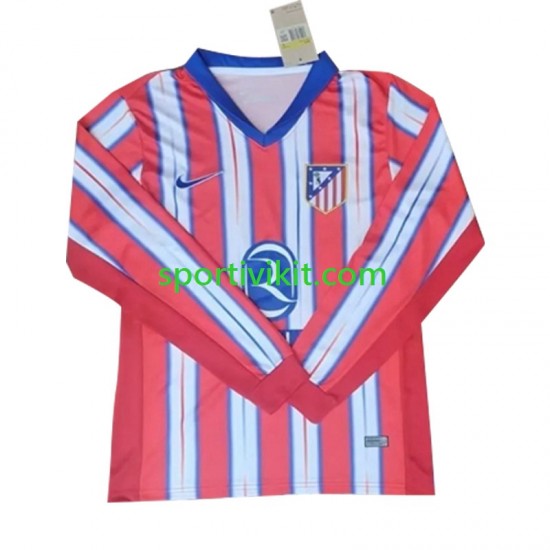 Atlético Madrid Uomo Maglia Prima 2024-2025 Manica Lunga