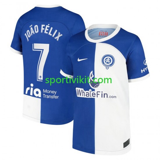 Atlético Madrid Joao Felix 7 120 Anniversary Uomo Maglia Prima 2022-2023 Manica Corta
