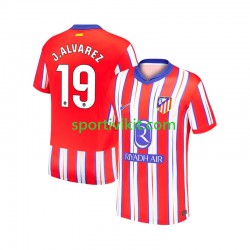 Atlético Madrid Julian Alvarez 19 Uomo Maglia Prima 2024-2025 Manica Corta