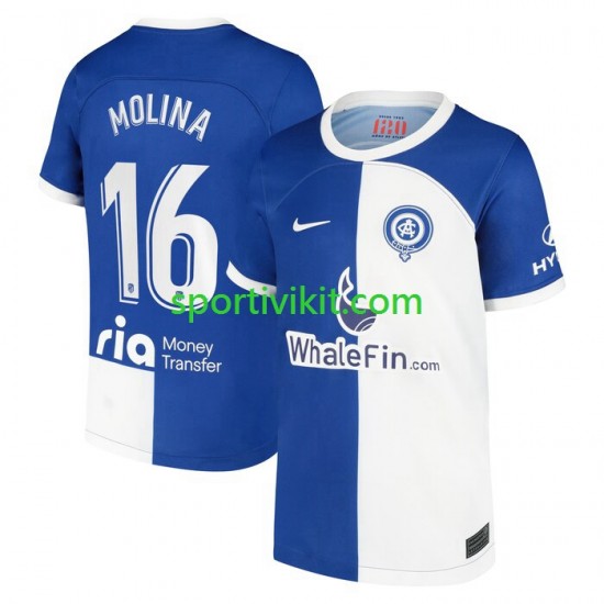 Atlético Madrid Molina 16 120 Anniversary Uomo Maglia Prima 2022-2023 Manica Corta