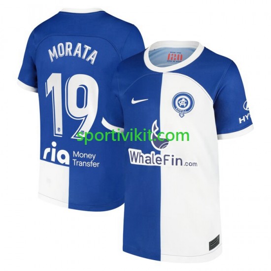 Atlético Madrid Morata 19 120 Anniversary Uomo Maglia Prima 2022-2023 Manica Corta Atlético Madrid Morata 19 120 Anniversary Uomo Maglia Prima 2022-2023 Manica Corta
