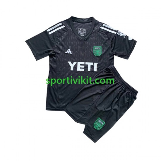 Completo da calcio Bambini Austin FC 2023 Maglia Prima Manica Corta Completo da calcio Bambini Austin FC 2023 Maglia Prima Manica Corta